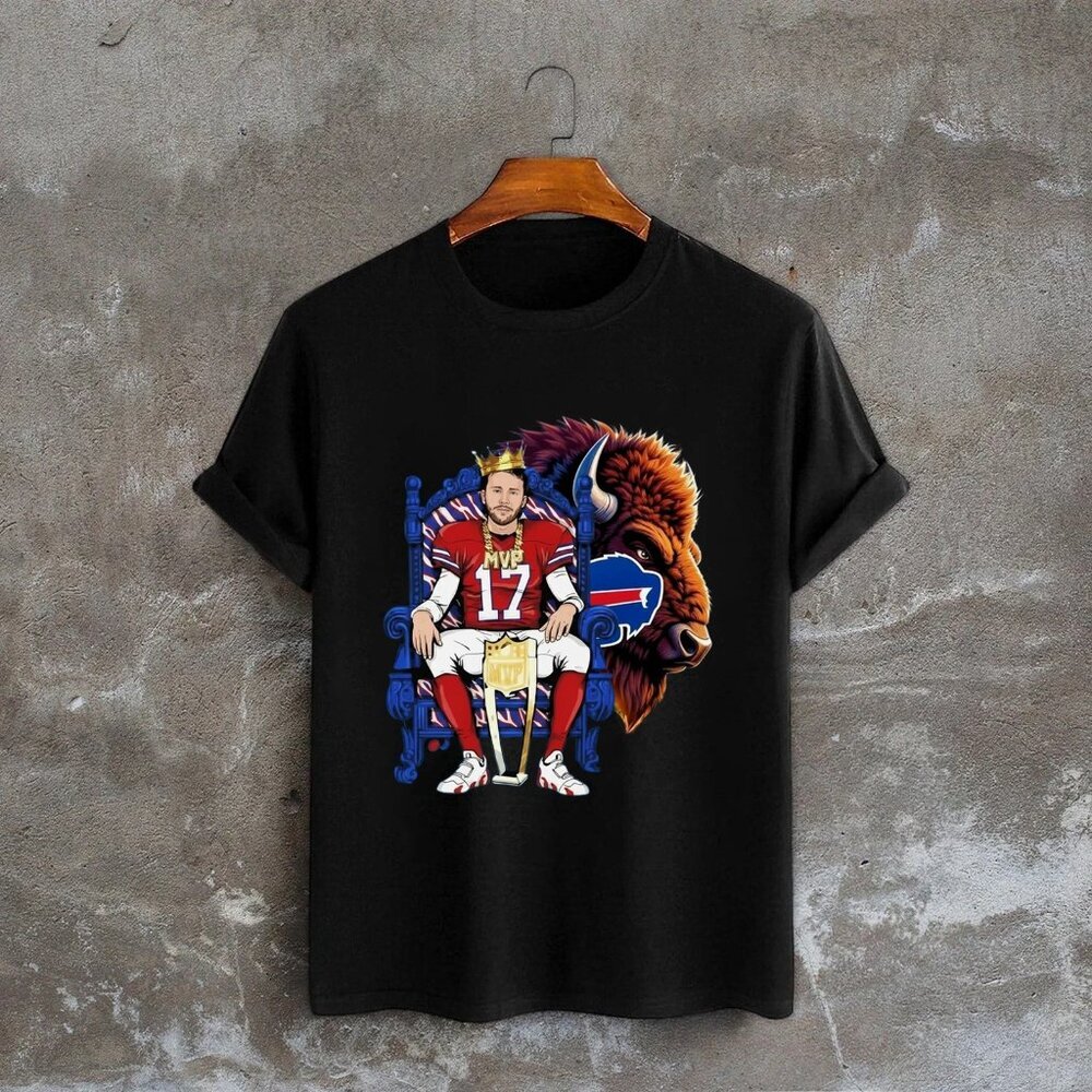 Josh Allen MVP 17 Be Good Do Good Go Bills Buffalo Bills Football t-shirt